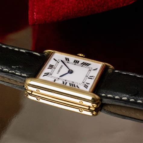 rare cartier tank|cartier tank used for sale.